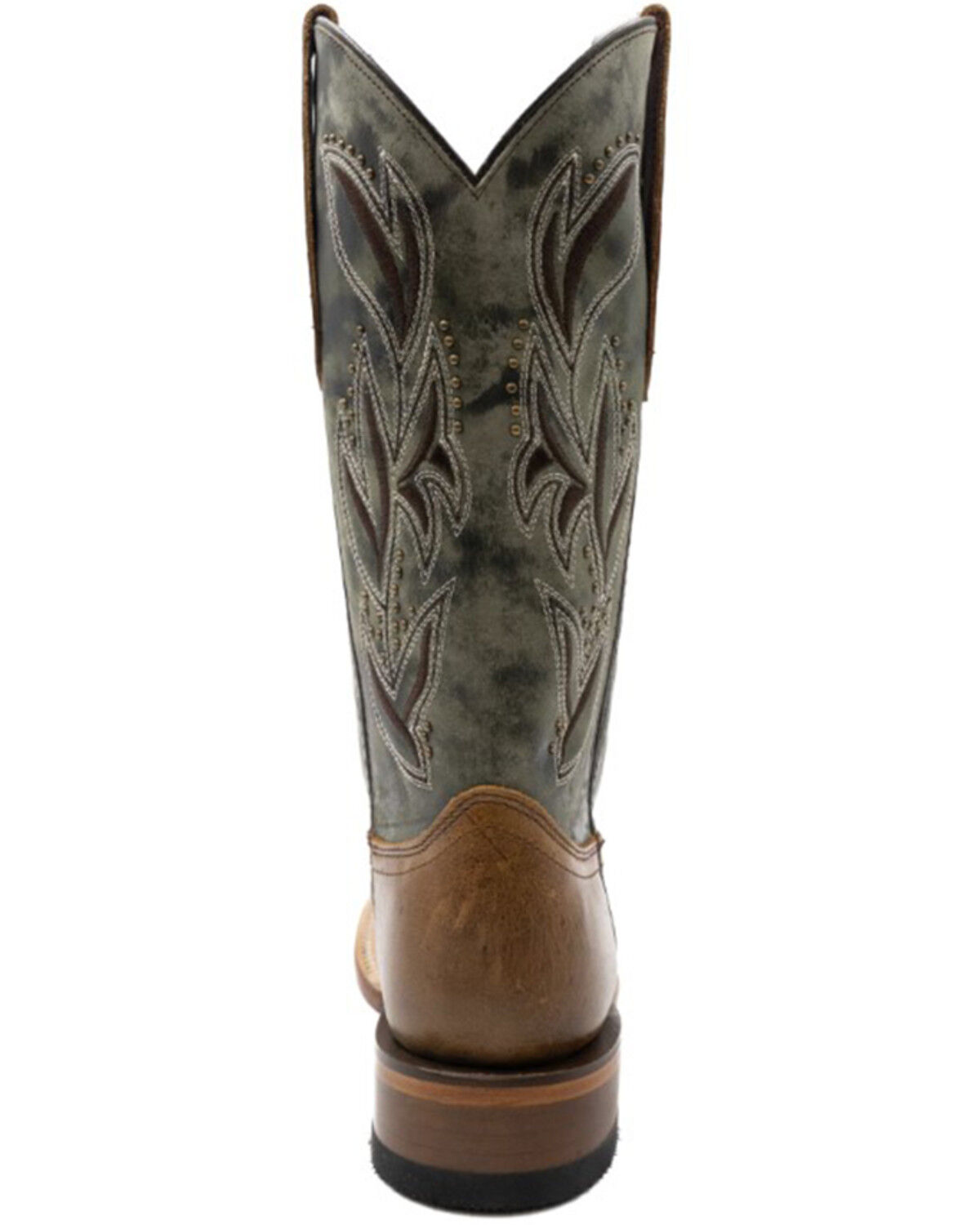 Image #5 - Ferrini Women's Maggie Western Boots - Broad Square Toe, Brown, hi-res