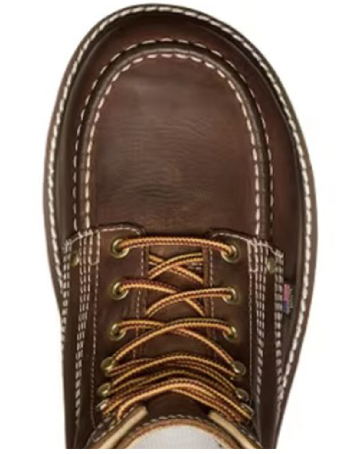 Image #5 - Keen Men's 6" Liberty Waterproof Moc Work Boots - Composite Toe, Brown, hi-res