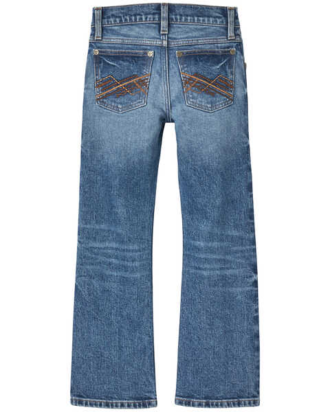 Wrangler 20X Boys' Backwater Vintage Bootcut Stretch Denim Jeans, Blue, hi-res