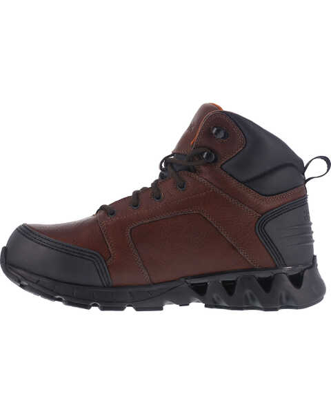 Reebok Men's Athletic 6" Hiker Boots with Met Guard - Carbon Toe, Brown, hi-res