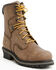 Image #1 - Hawx Men's 8" Logger Lace-Up Waterproof Work Boot - Steel Toe, Chocolate, hi-res