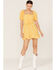 Image #2 - Show Me Your Mumu Women's Sophie Floral Print Mini Dress, Mustard, hi-res