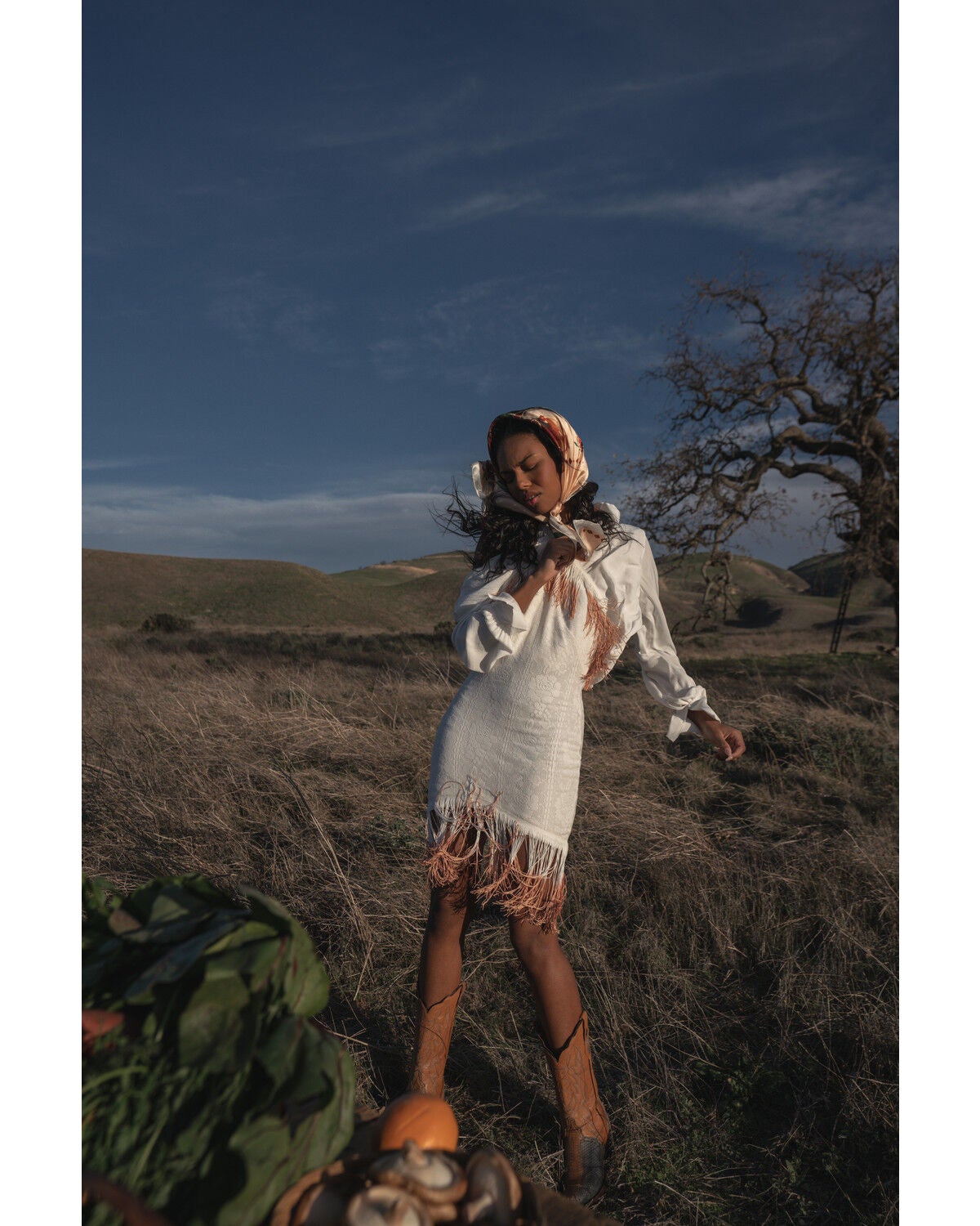 Image #1 - Shyanne Women's Fringe Halter Bodycon Mini Dress, Ivory, hi-res