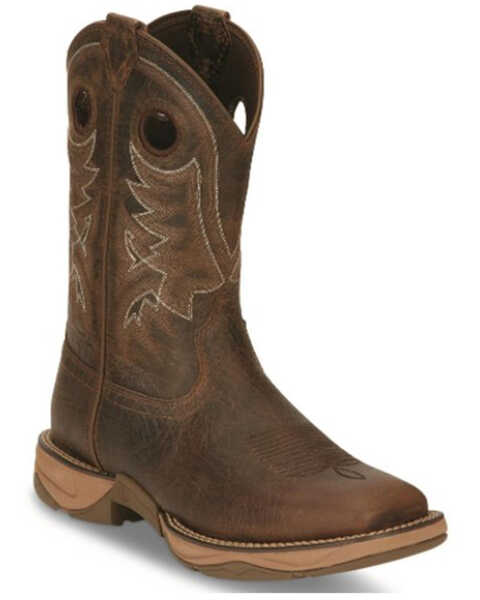 Image #1 - Tony Lama Men's Rasp Western Boots - Broad Square Toe, Brown, hi-res