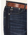 Image #2 - Cinch Men's Black Label Dark Wash Loose Tapered Performance Stretch Denim Jeans, Dark Wash, hi-res