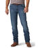 Wrangler Retro Men's Shreveport Stretch Slim Straight Jeans , Blue, hi-res