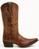 Image #2 - Ariat Women's Heritage X StretchFit Western Boots - Snip Toe, Brown, hi-res