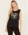 Image #1 - Idyllwind Women's Rock N' Roll Rhinestone Fringe Tee, , hi-res