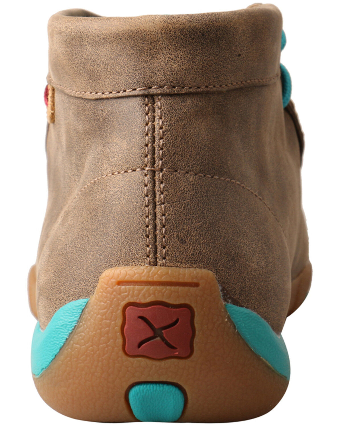 Image #4 - Twisted X Women's Chukka Driving Mocs, Brown, hi-res