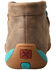 Twisted X Women's Chukka Driving Shoes - Moc Toe, Brown, hi-res