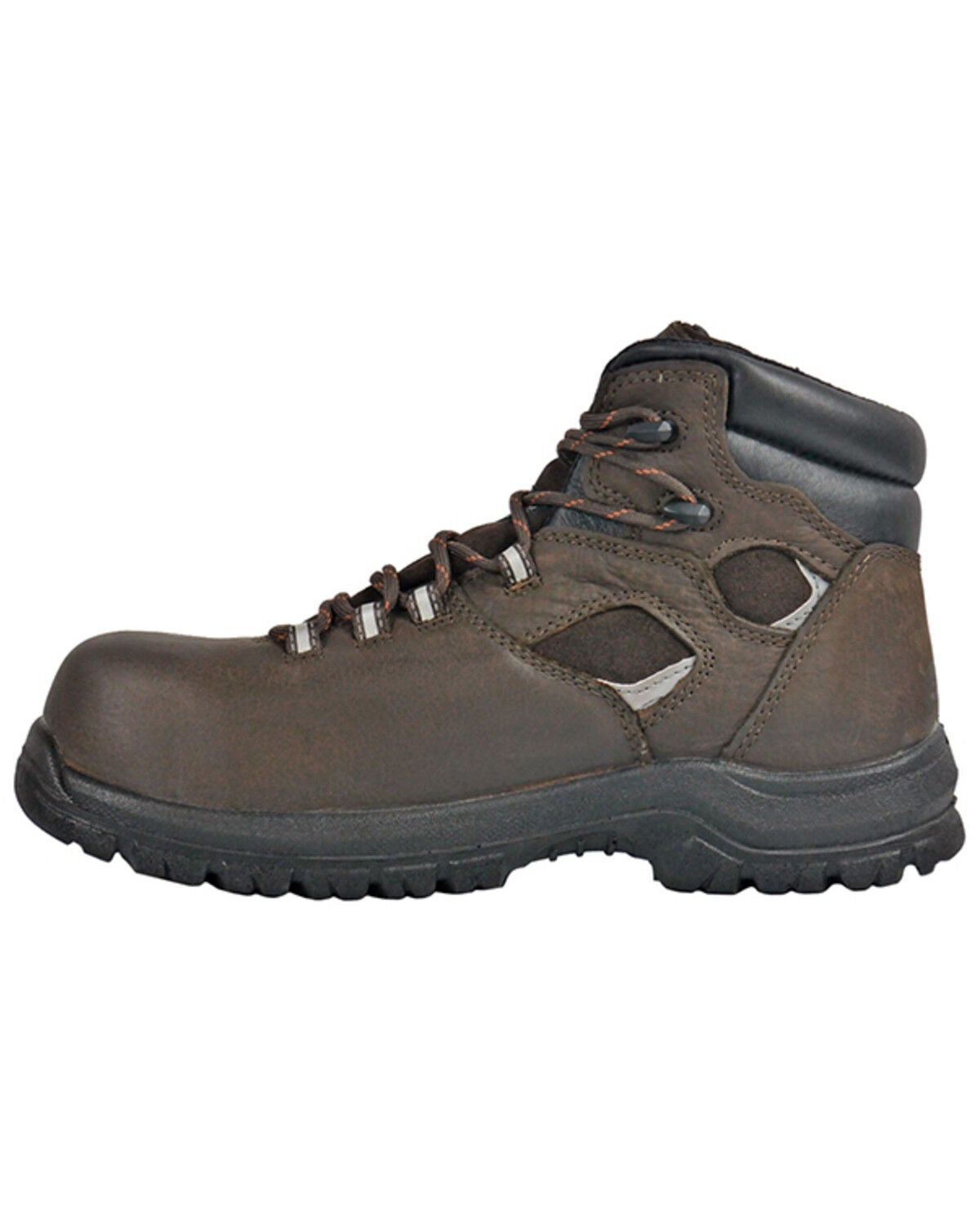 Image #3 - Hoss Men's Lorne 6" Lace-Up Work Boots - Composite Toe, Brown, hi-res