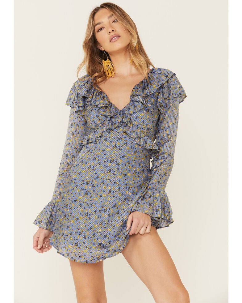魅力的な フリーピープル Free People レディース ワンピース ミニ丈 ワンピース ドレス Sweetest Thing Mini Dress Midnight Cowboy レビューで送料無料 Simplepowersolar Com