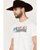 Image #2 - RANK 45® Men's Americana Logo Short Sleeve Graphic T-Shirt, White, hi-res
