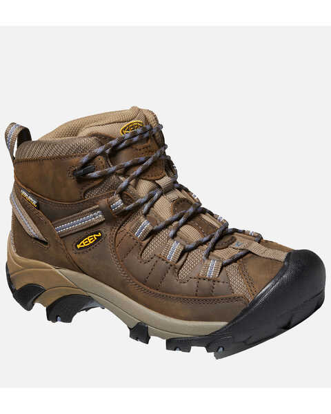 Keen Women's Targhee II Waterproof Hiking Boots - Soft Toe, Brown, hi-res