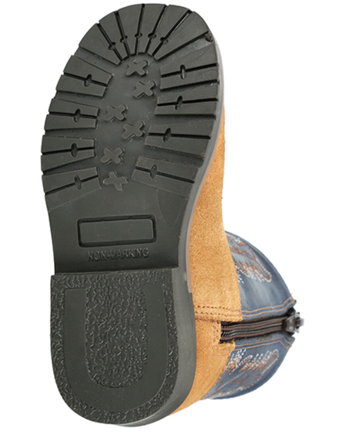Image #6 - Smoky Mountain Toddler Boys' Autry Western Boots - Broad Square Toe, Tan, hi-res