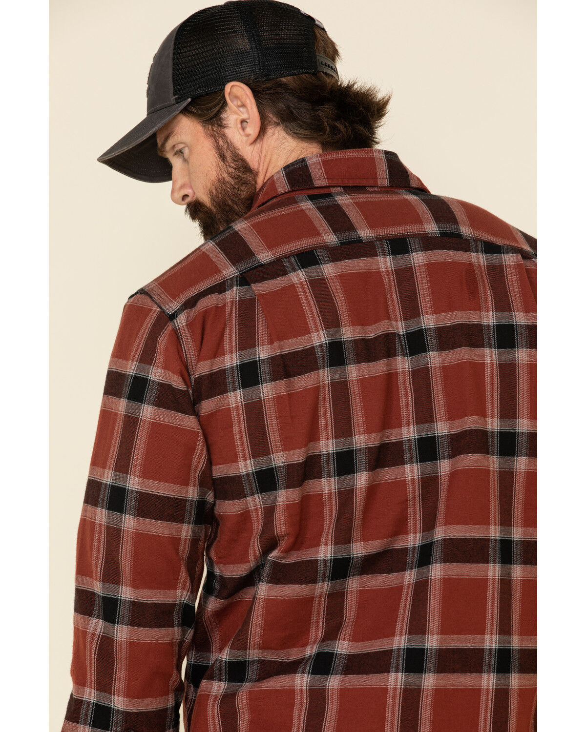 plaid carhartt hat
