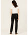 Image #3 - Carhartt Women's Rugged Flex Relaxed Fit Double-Knee Canvas Work Pants, Black, hi-res