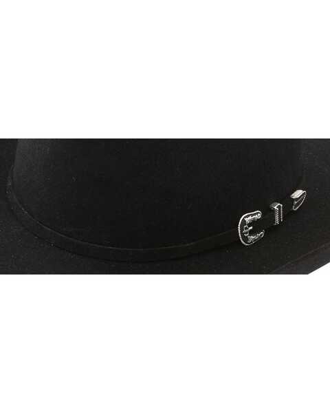 Image #2 - Stetson Skyline 6X Felt Cowboy Hat, Black, hi-res