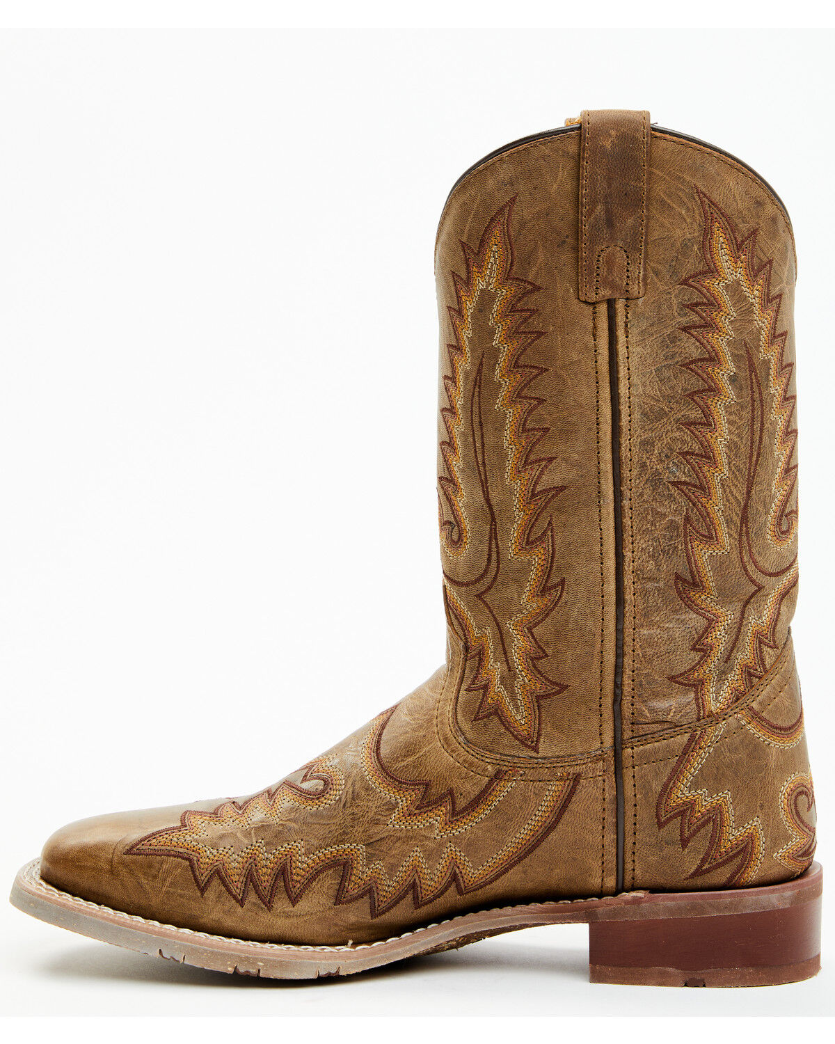 Image #3 - Laredo Men's Sandstorm Western Performance Boots - Broad Square Toe, , hi-res