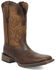 Image #1 - Laredo Men's Stratford Western Performance Boots - Broad Square Toe, Brown, hi-res