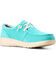 Image #1 - Ariat Women's Hilo Corduroy Casual Shoes - Moc Toe, Blue, hi-res