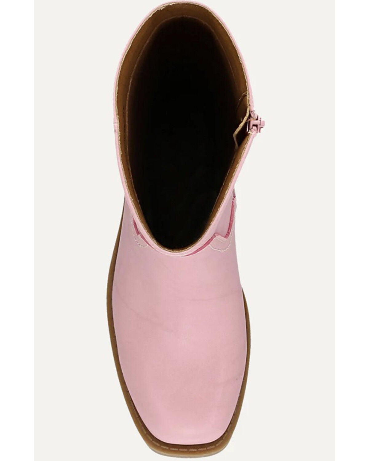Image #6 - Frye & Co Girls' Miranda 14 Boots - Square Toe, Pink, hi-res