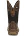 Image #4 - Double H Men's Zenon Waterproof Western Work Boots - Composite Toe, Black/brown, hi-res