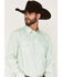 Image #2 - Gibson Trading Co Men's Basic Solid Long Sleeve Snap Western Shirt, Sage, hi-res