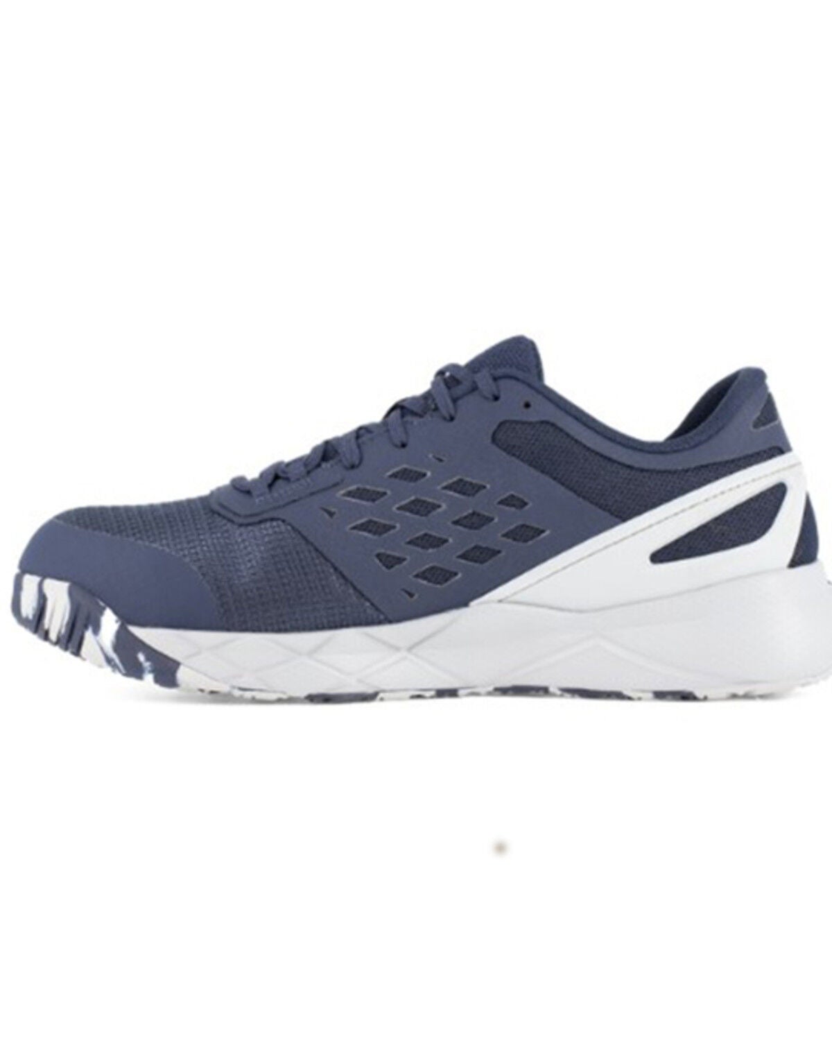 Image #3 - Reebok Men's Nanoflex Athletic Work Shoes - Composite Toe, Navy, hi-res