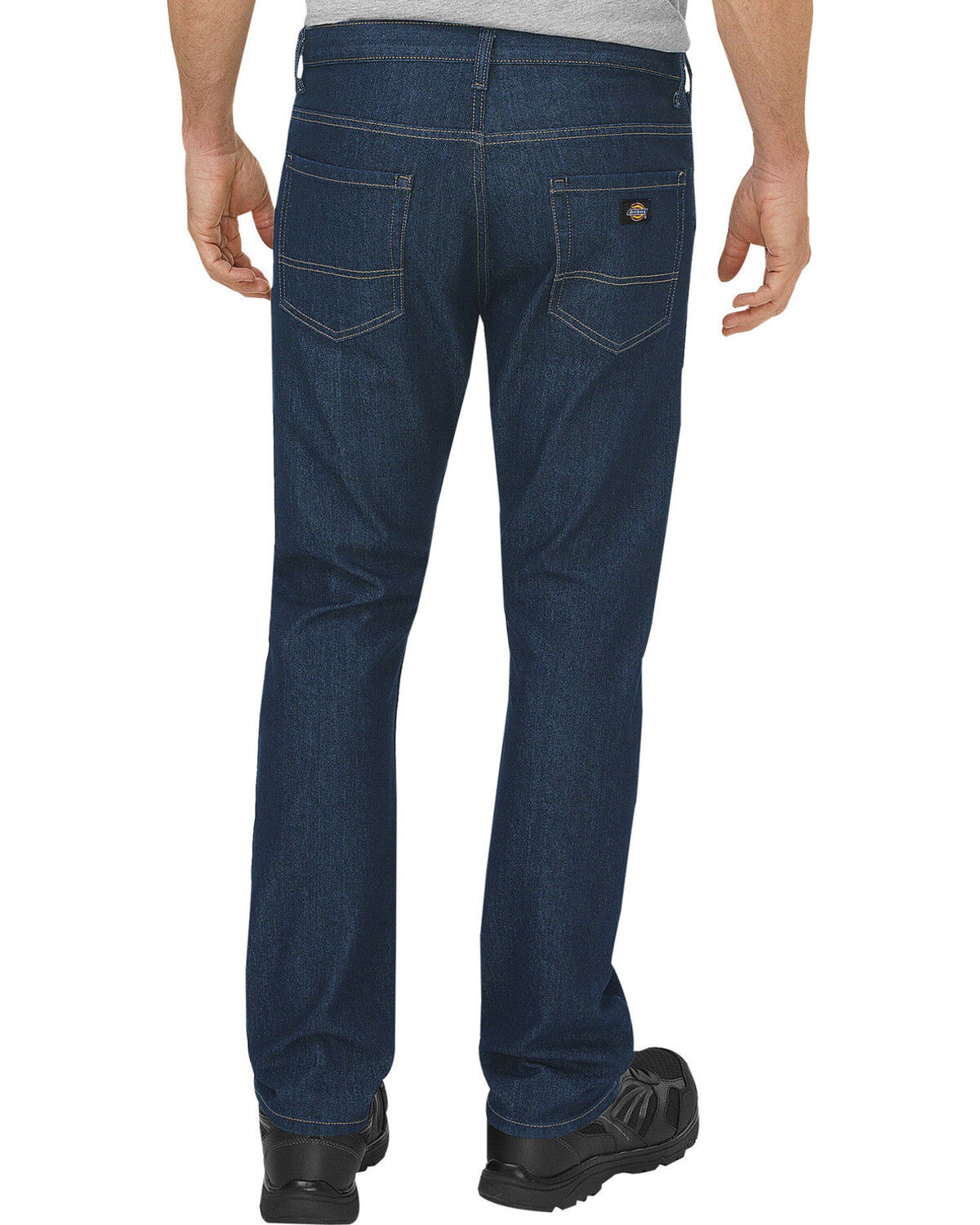 Image #1 - Dickies Men's Flex Regular Fit Tough Max Straight Jeans, Indigo, hi-res