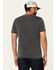 Flag & Anthem Men's Trademark Logo Burnout Short Sleeve T-Shirt , Charcoal, hi-res