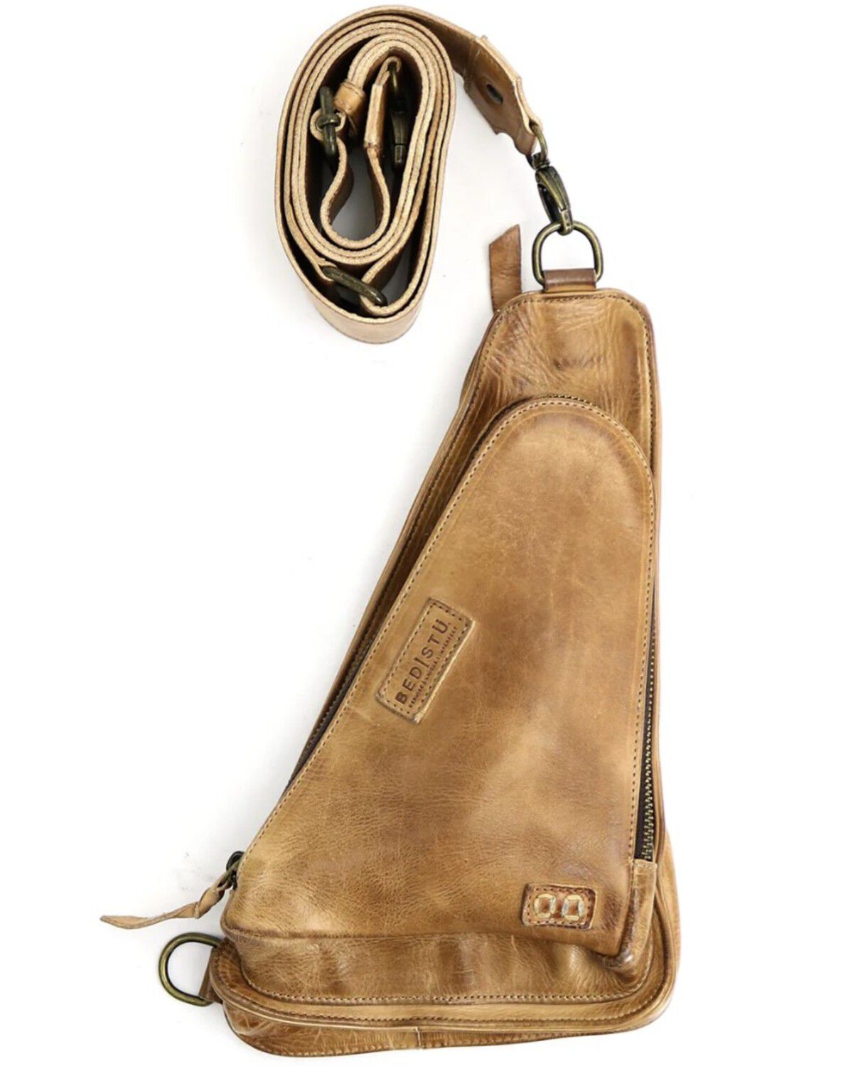 Image #1 - Bed Stu Adept Crossbody, Distressed Brown, hi-res