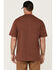 Image #4 - Hawx Men's Forge Short Sleeve Work T-Shirt, Mahogany, hi-res