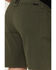 Image #4 - ATG by Wrangler Men's All-Terrain Deep Olive Asymmetric Cargo Shorts , Olive, hi-res