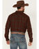 Image #4 - Cody James Men's Rusty Spur Plaid Print Long Sleeve Snap Western Flannel Shirt - Big & Tall, Rust Copper, hi-res