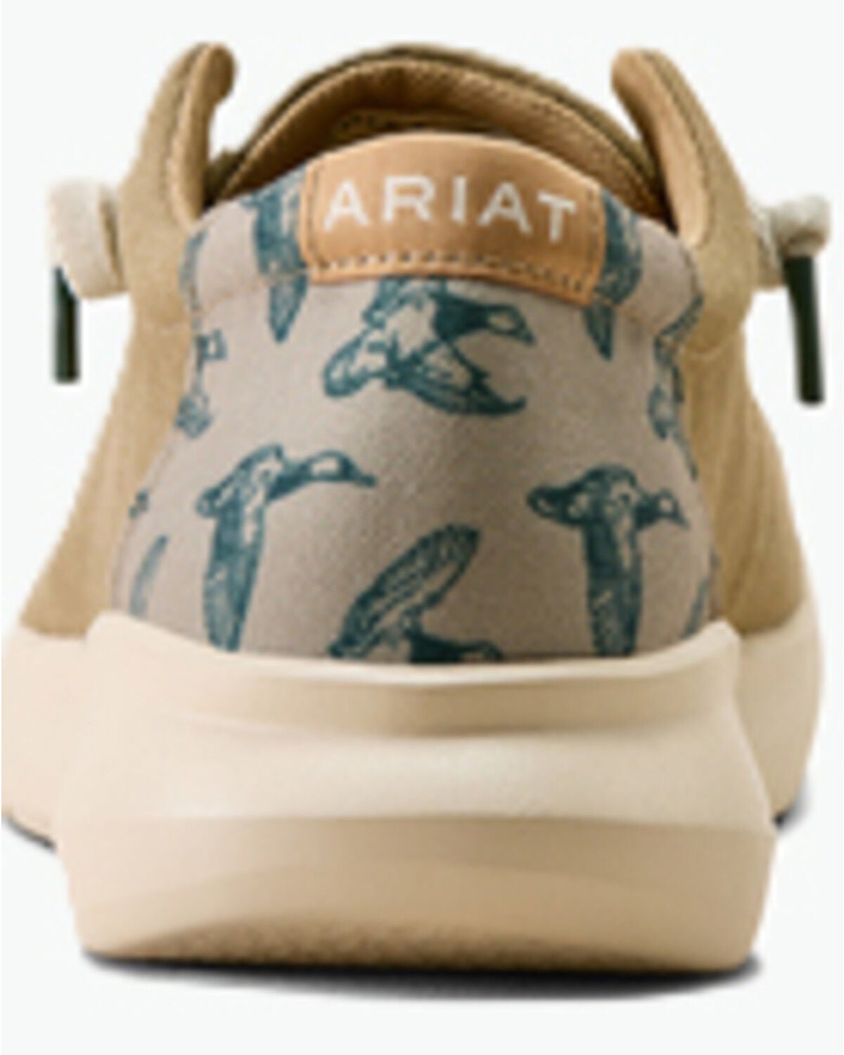 Image #3 - Ariat Men's Hilo Casual Shoes - Moc Toe, Beige, hi-res