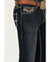 Image #4 - Rock & Roll Denim Men's Rifle Dark Vintage Wash Skinny Reflex Jeans, Dark Wash, hi-res