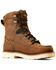 Image #1 - Ariat Men's Rebar Lift 8" Waterproof Lace-Up Work Boots - Moc Toe , Brown, hi-res