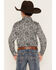 Image #4 - Cody James Boys' Botanical Paisley Print Long Sleeve Snap Western Shirt, Black, hi-res