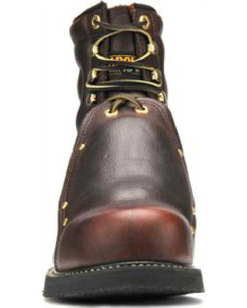 Image #3 - Carolina Men's Domestic Met Guard Boots - Steel Toe, Dark Brown, hi-res