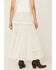 Image #4 - Angie Women's Tiered Midi Skirt, Ivory, hi-res