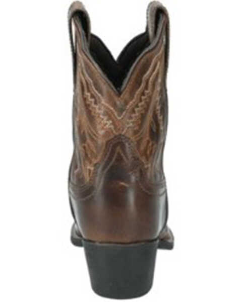 Image #5 - Smoky Mountain Women's Daisy Distressed Western Boots - Medium Toe , Brown, hi-res