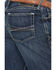 Image #4 - Ariat Men's M2 Camilo Dark Wash Relaxed Bootcut Rigid Denim Jeans - Big, Dark Wash, hi-res