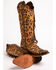 Image #5 - Liberty Black Women's Chita Miel Fringe Western Boots - Pointed Toe , Cheetah, hi-res