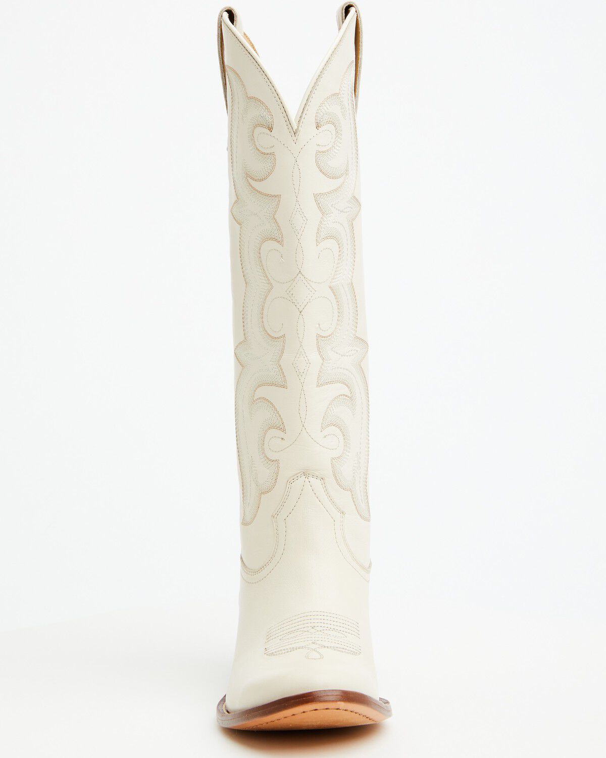 Image #4 - Shyanne Women's Amy Western Boots - Round Toe, Cream, hi-res