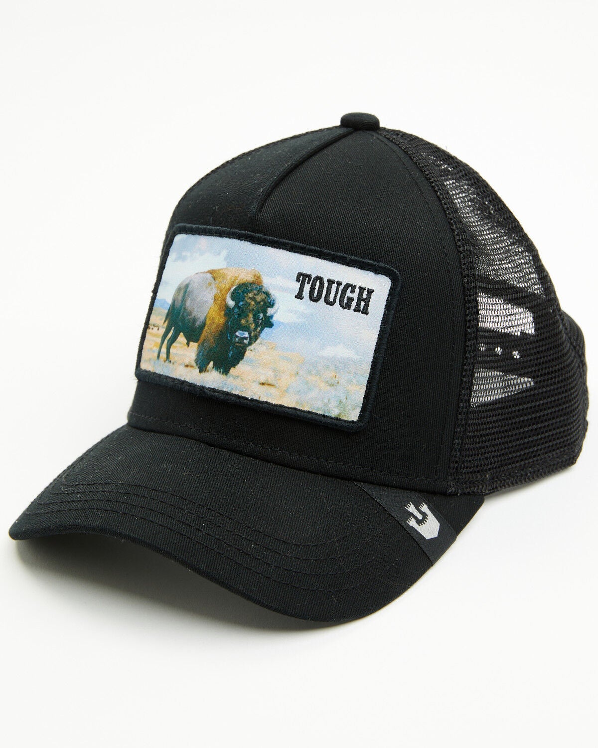 Image #1 - Goorin Bros Men's Boot Barn Exclusive Tough Ball Cap, Black, hi-res