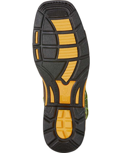 Image #3 - Ariat Men's WorkHog® VentTEK Work Boots - Soft Toe, Brown, hi-res