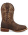 Image #2 - Dan Post Men's Morris Western Boots - Broad Square Toe, Tan, hi-res