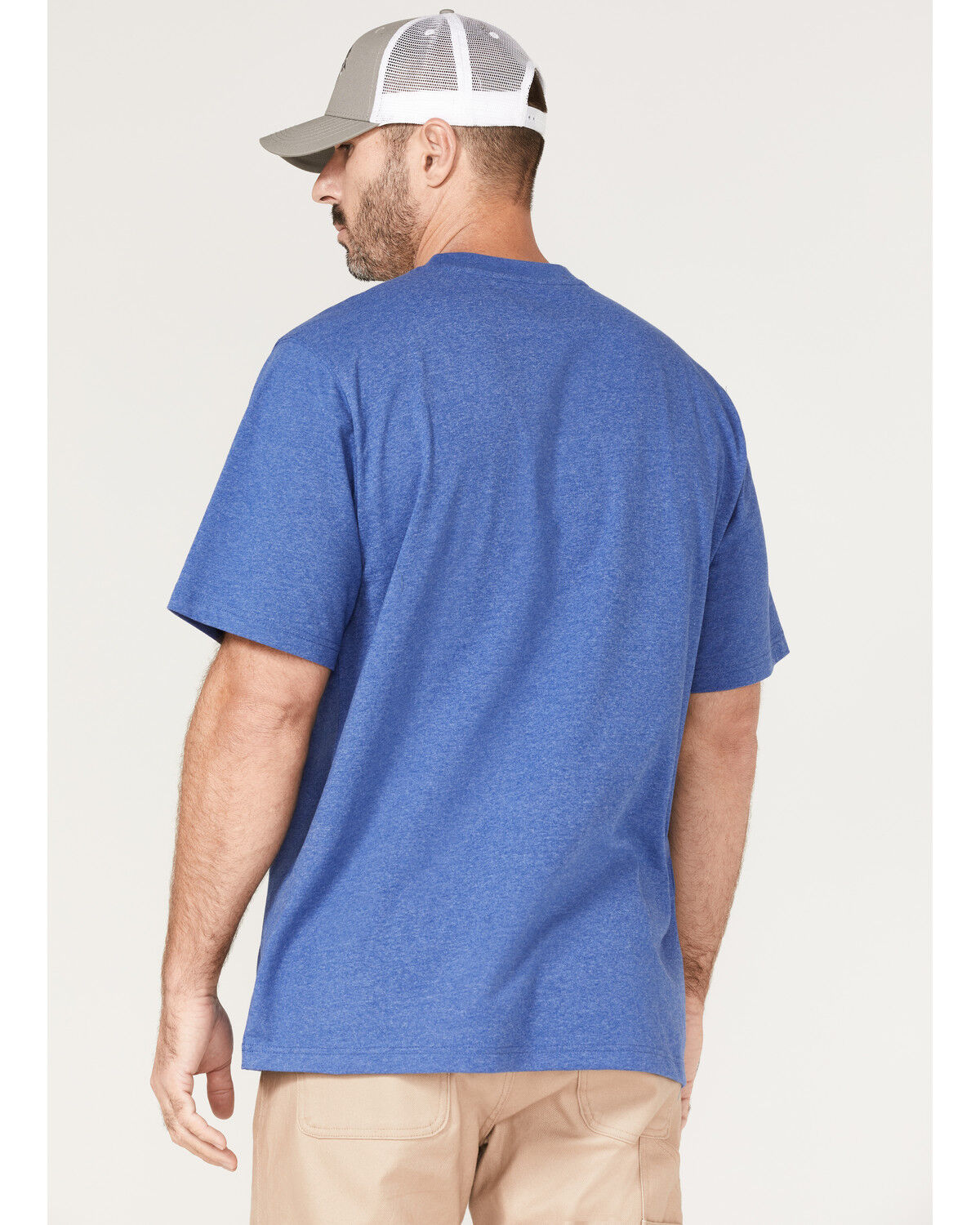 Image #4 - Hawx Men's Forge Work Pocket T-Shirt, Blue, hi-res