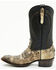 Image #3 - Cody James Black 1978® Men's Tillman Exotic Hornback Alligator Western Boots - Round Toe, Black, hi-res
